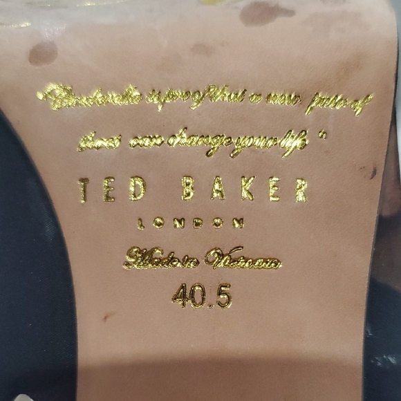 Ted Baker Multicolor Floral Heels - Picture 2 of 11